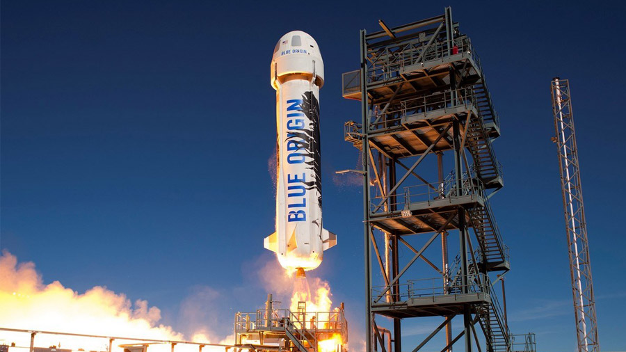 Основатель Amazon успешно совершил полёт в космос на корабле Blue Origin