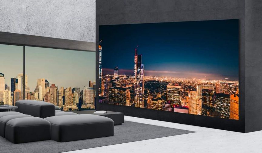 LG представила 325-дюймовый телевизор